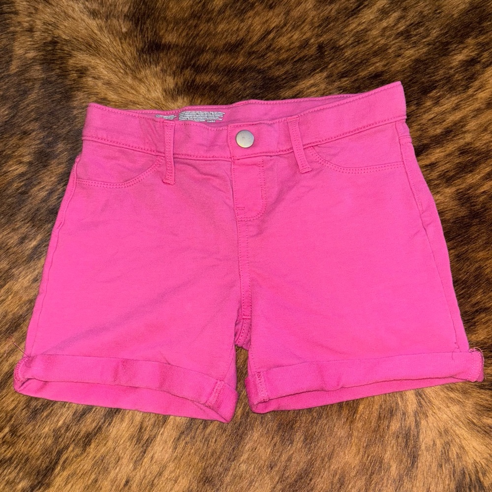 Wonder Nation Pink Kids Shorts Size 7/8